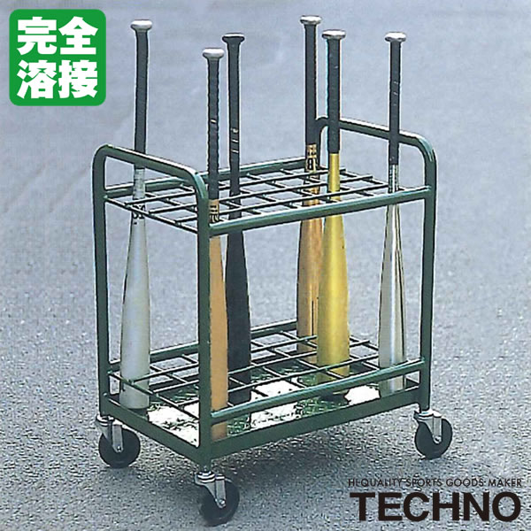 ≪製造業者直送≫テクノ（TECHNO） 1-45-130 野球バット立て 完膚なきまで溶接 高甚だしい 高耐久 高コスパ 貨物輸送別途積もり書き 受注生み出すこと ベイスボール ソフトボール
