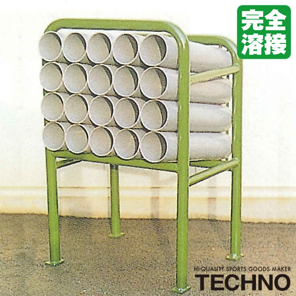 ≪製造業者直送≫テクノ（TECHNO） 1-46-110 野球バット入れもの 完膚なきまで溶接 高甚だしい 高耐久 高コスパ 貨物輸送別途積もり書き 受注生み出すこと ベイスボール ソフトボール