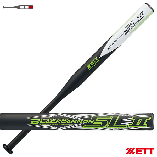 ゼット（ZETT） BCT52620 ソフトボール用FRP製バット ブラックキャノン 5L II 80cm ヘッドバランス 11インチ(2号)/ゴムボール用 BLACKCANNON 2026SS｜野球用品　グランドスラム
