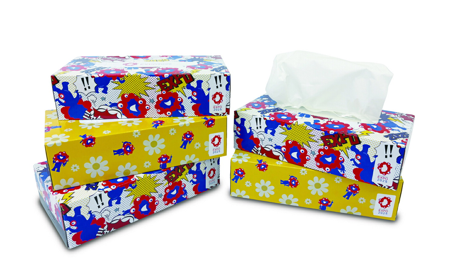 150組 ミャクミャク ティッシュ 数量限定発売