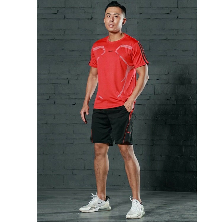 セットアップ メンズ 半袖 半袖tシャツ ジャージ 吸汗速乾 上下セット 大きいサイズ スポーツウエア 夏