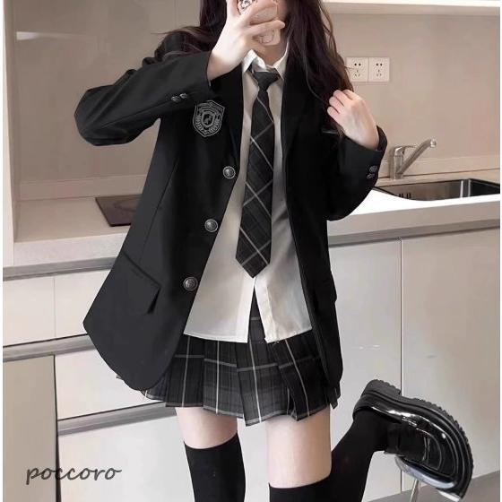 ユニフォーム  スポーツジャケット 6点仕掛ける 教え子服 うしろ帯 レディース はいり込む式 卒式 成年者式 中学生 高校生 jkユニフォーム 女子高生 告げ知らせる会 翰林院祭 華燭の典 お受験 培養祭 コスプ