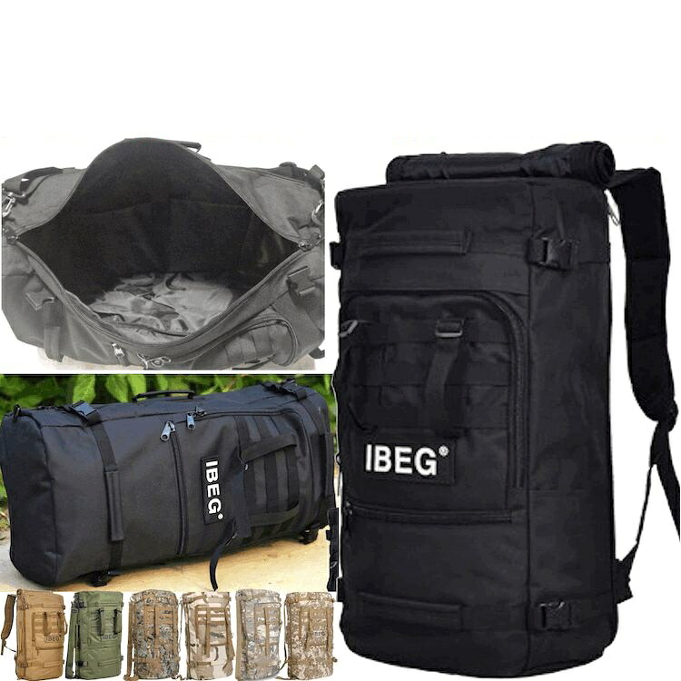 アウトドア フィッシング 遠征 リュック ルアー エギング 釣り バッグ バックパック 3WAY 大容量 60L バイク フルフェイス キャンプ ツーリング サバゲー サッカー 野球 部活 バレーボール 大型 旅行 広口開口 レインカバー付 スキー スノーボード スノボ