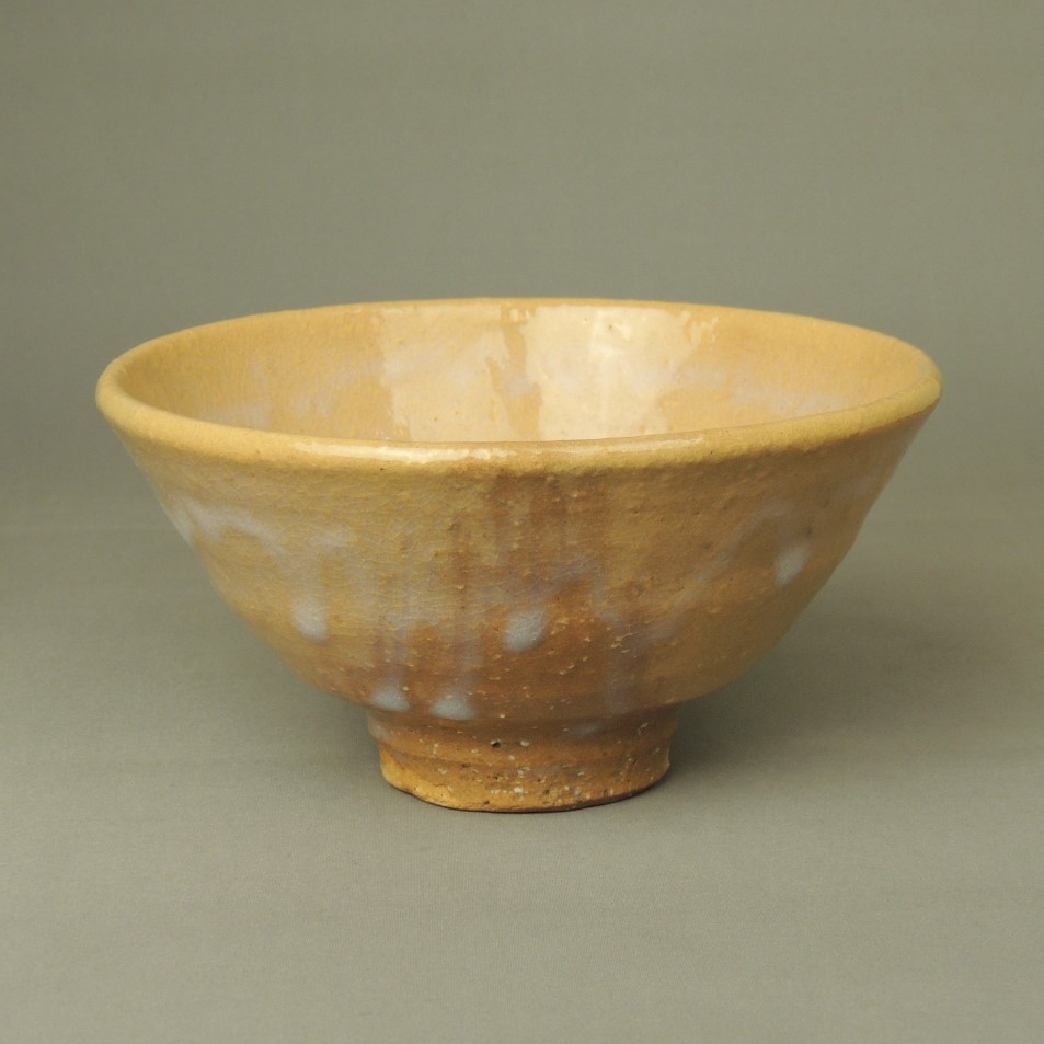 桃型　萩　菓子器　茶道具　約15cm超 tyawann-969_1.jpg?v=1709103265