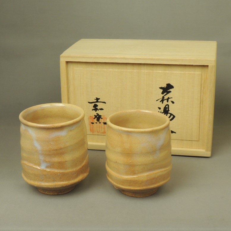 萩焼です！夫婦湯呑みです！ 夫婦湯呑 | 萩焼ショップ【泉-IZUMI】