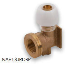 10個セット NAE13JRDRP 水栓エルボ ブリヂストン プッシュマスター 継手 ポリブデン 接手 給水 給湯 エコキュート 配管|継手屋