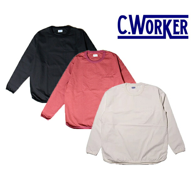 【 CWORKS Resort longsleeve シーワークス たまり場 】ファインクリーク ファインクリークレザーズ ロング捩り プルオーバー メンズ メンズ流行り物 ブランド名（ FINE CREEK Fine Creek Leathers FINECREEK\u0026CO MOSSIR CWORKS ）[CWST007]