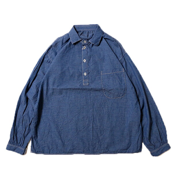 The 2 Monkeys Confederate Army Shirt ザツーモンキーズ コンフェデレート アーミー・シャツ （Blue）[TM01141]｜TSUGU