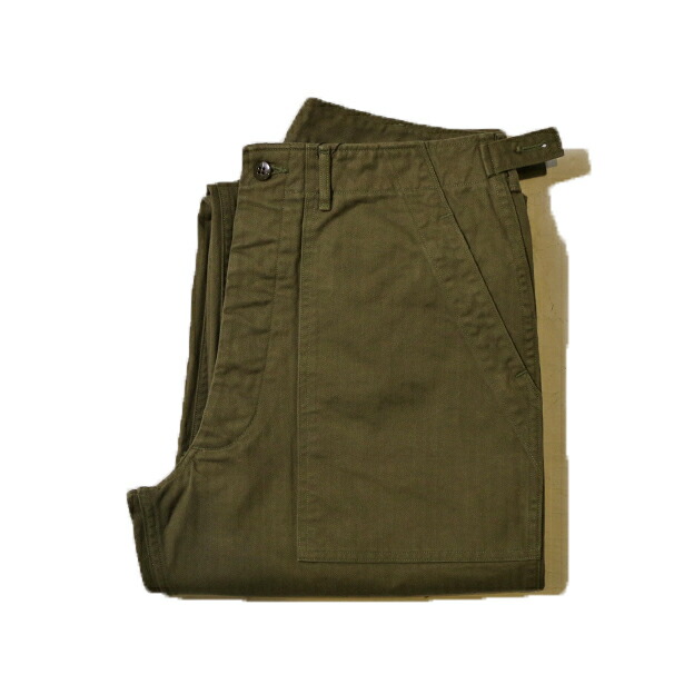 JELADO コマーシャル47 HBT Baker Pants ジェラード ベーカーズボン下 （Olive）[CT03347]