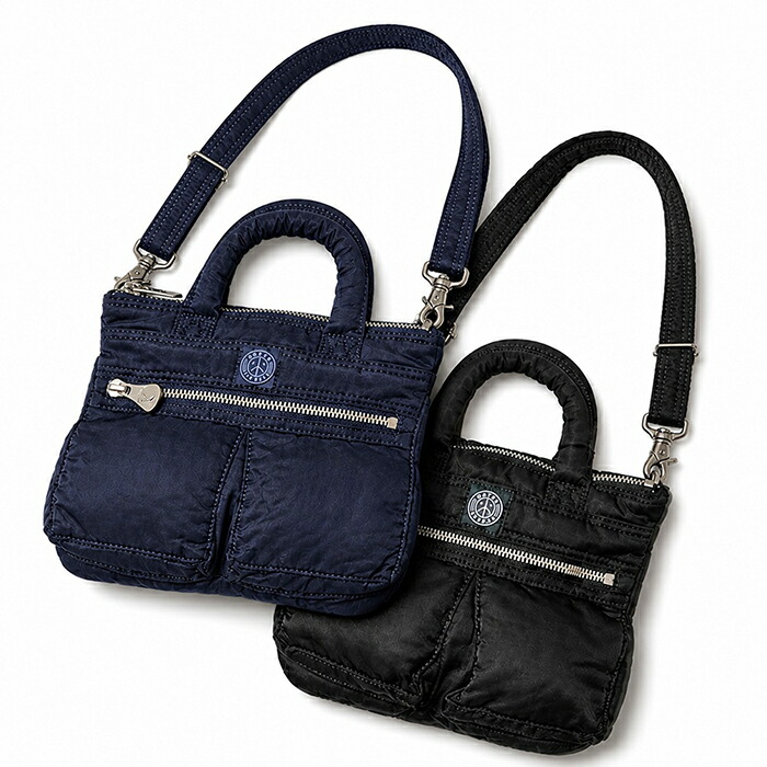 Porter Classic SUPER NYLON HELMET CASE MINI ボーイ古典派音楽 百貨店ナイロン 安全帽御徒面子 ミニ（BLUE）（BLACK）[パソコン-015-4034]