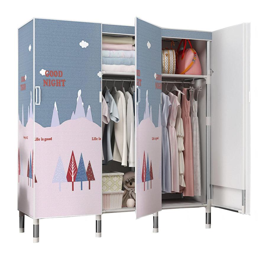 楽天市場】北欧風 ワードローブ 整理ダンス 両開き 鍵付き ロックつき