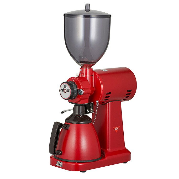 Kalita ハイカットG 【コーヒー豆50g オマケ付き♪】 カラー5色（マットブラック / ホワイト / インディアンレッド / プレミアムブラウン / シルバー） カリタ 業務用グラインダー 挽き目17段階 / 高性能ミル / 受注発注