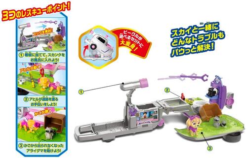 パウ パトロール レスキュープレイセット スカイ フライングヘリ Almarkhiyagallery Com