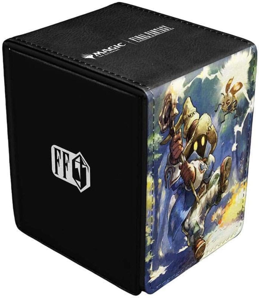 Ultra Pro 88-38495 MTG x ファイナルファンタジー アルコーブ フリップ デッキボックス プレミアム 黒魔道士、ビビ FINAL FANTASY Alcove Flip Deck Box Premium Vivi