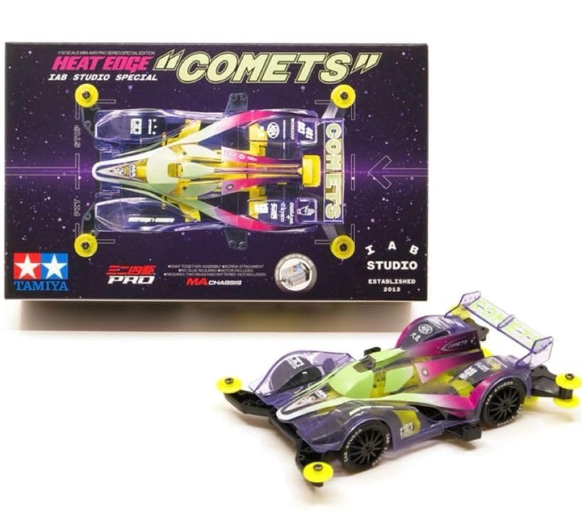 タミヤ ミニ四駆 HEAT EDGE COMETS IAB STUDIO 特別 MAシャーシ 韓国 ひな形 定め事品