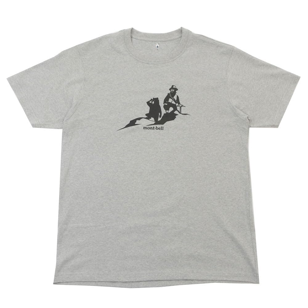[モンベル] Pear Skin Cotton Hitoyama Koete Tee Tシャツ 2104818 LGY(ライトグレー) [Sサイズ]