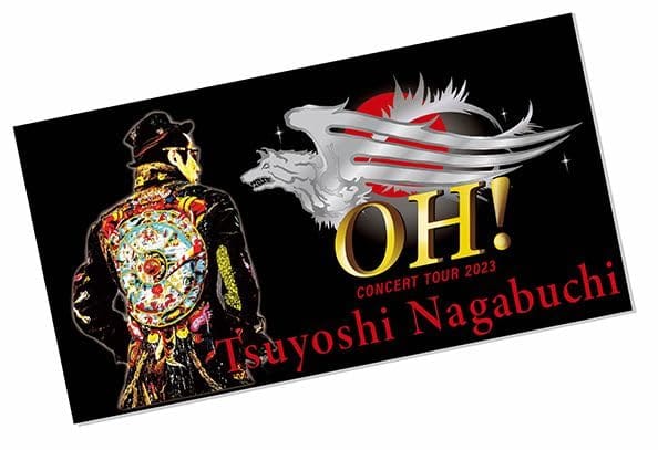 長渕剛 Tsuyoshi Nagabuchi Concert Tour 2023 OH! ビッグタオル (横Ver.)|ブルースカイショップ