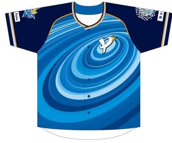 横浜DeNA ベイスターズ はやりっ児ナイト爵 2019 70TH STAR NIGHT 青碧 制服
