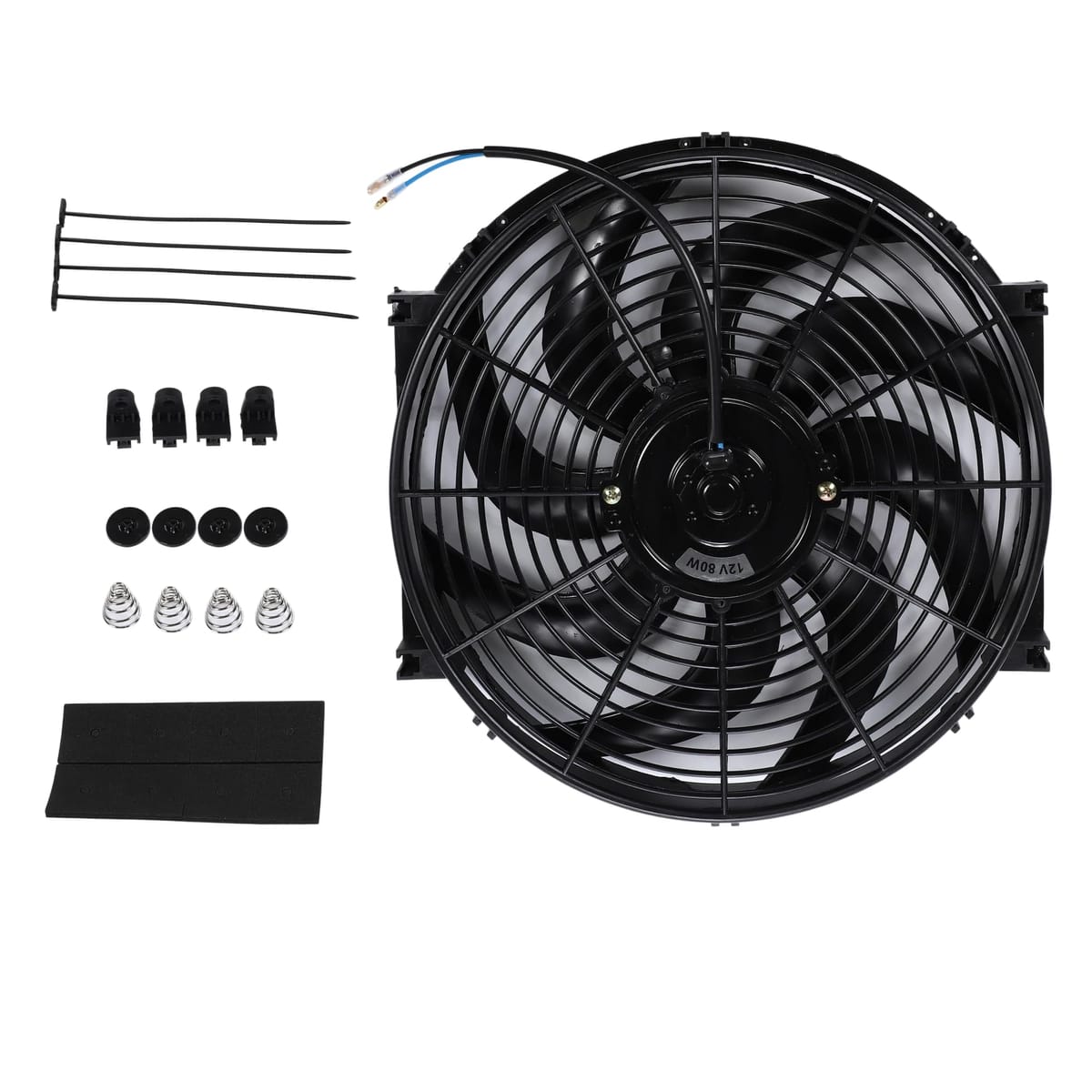 電動ファン エンジン冷却ファン オイルシステム 7/9/10/12/14インチ ラジエーター プッシュ プル 兼用 12V 薄型 冷却 エンジン ラジエーター インタークーラー オイルクーラー 汎用 4,317円