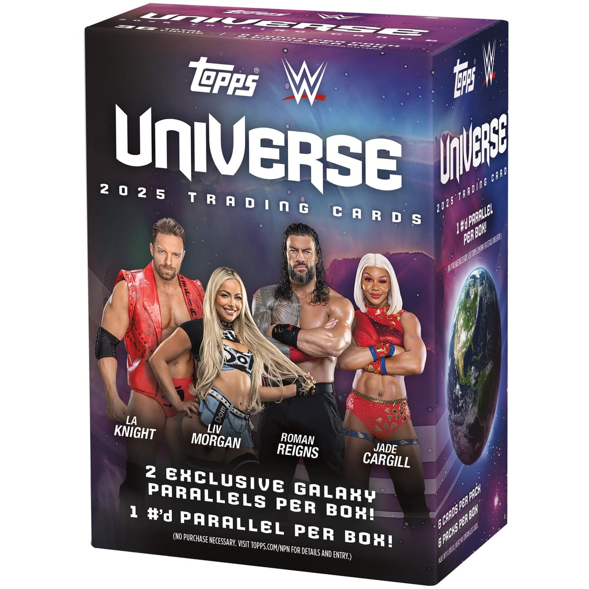 2025 Topps Universe WWE - ファクトリーシールド - ありがた味ボックス席。