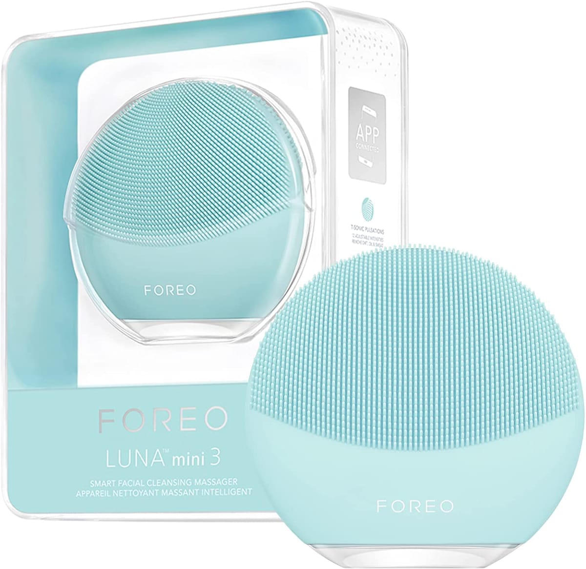 FOREO LUNA mini 3 フォレオ スマートクレンジングデバイス 電動洗顔毛はらい ケイ素樹脂