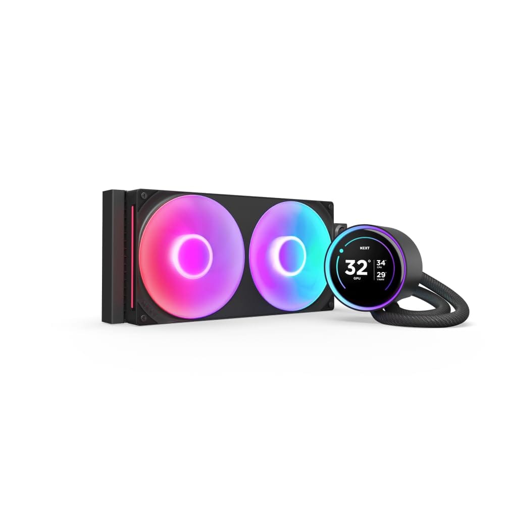 NZXT Kraken Elite 240 RGB v2 飾り気の無い水冷中央処理装置冷房装置