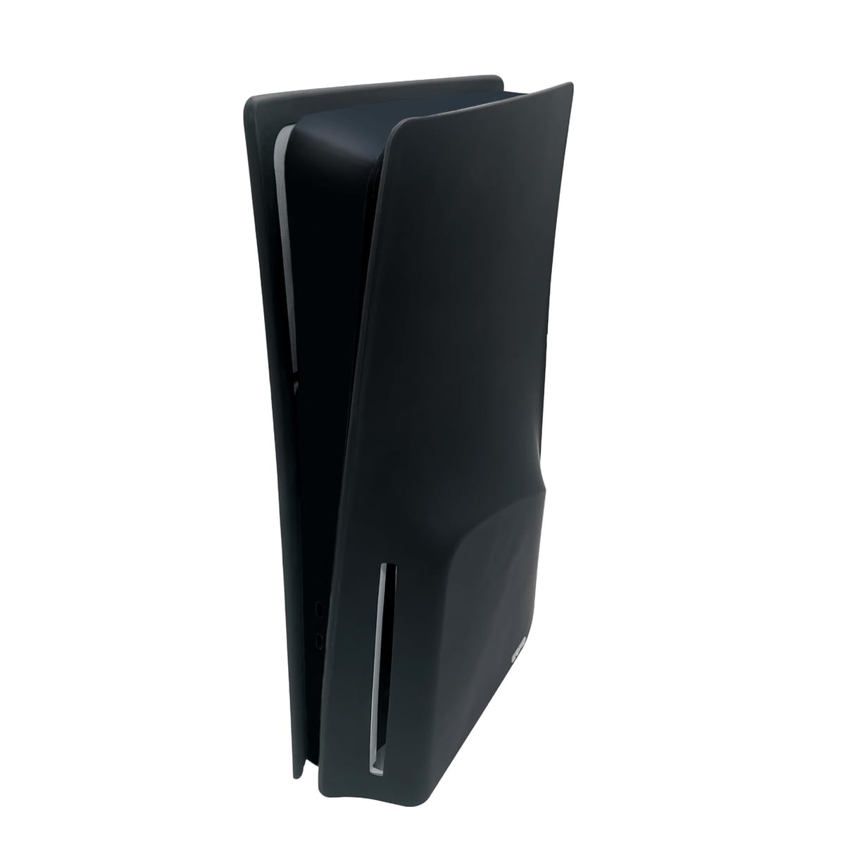 アローン(Allone) PS5 Slim用シリコンカバー(通常版)BK 22×1×37cm ゲーム 保護 ブラック ALG-P5NSCNBK