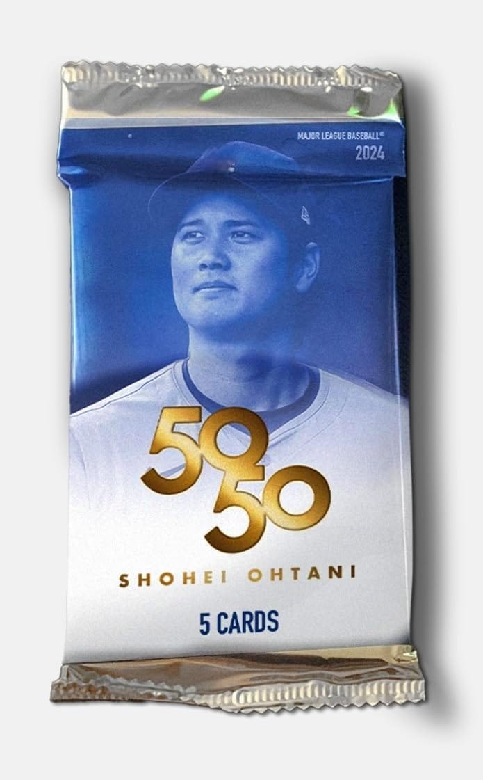 2024 50/50 大谷翔平 1パック (2024 トップス 50/50: Sho hei Ohtani Single Pack)