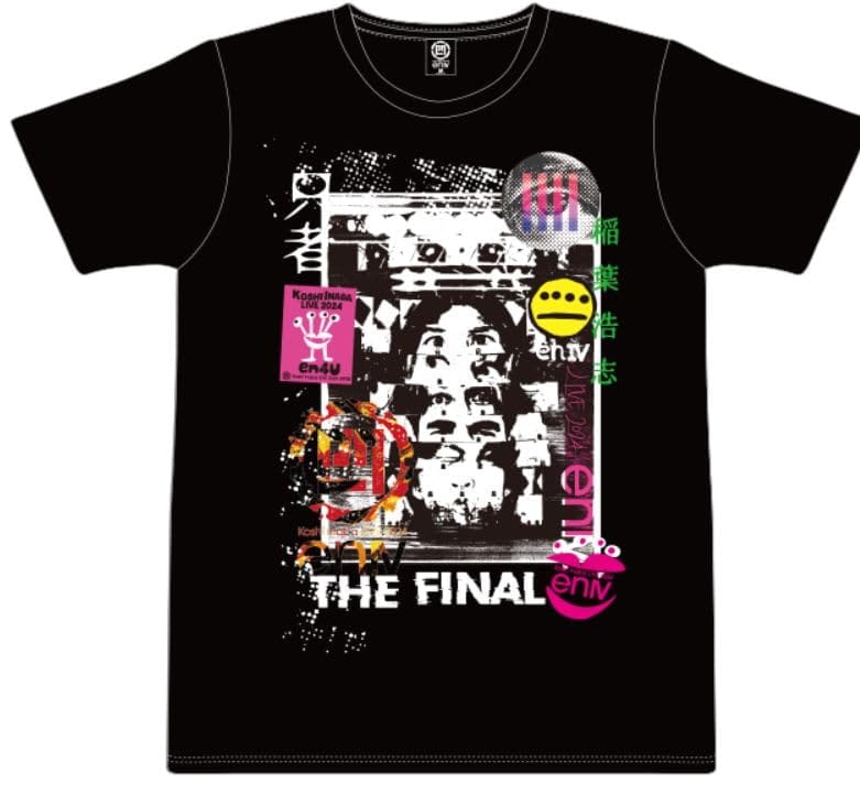 稲葉浩志 B'z ビーズ Koshi Inaba LIVE 2024 ～enIV～ ファイナル広島公演 Tシャツ XL