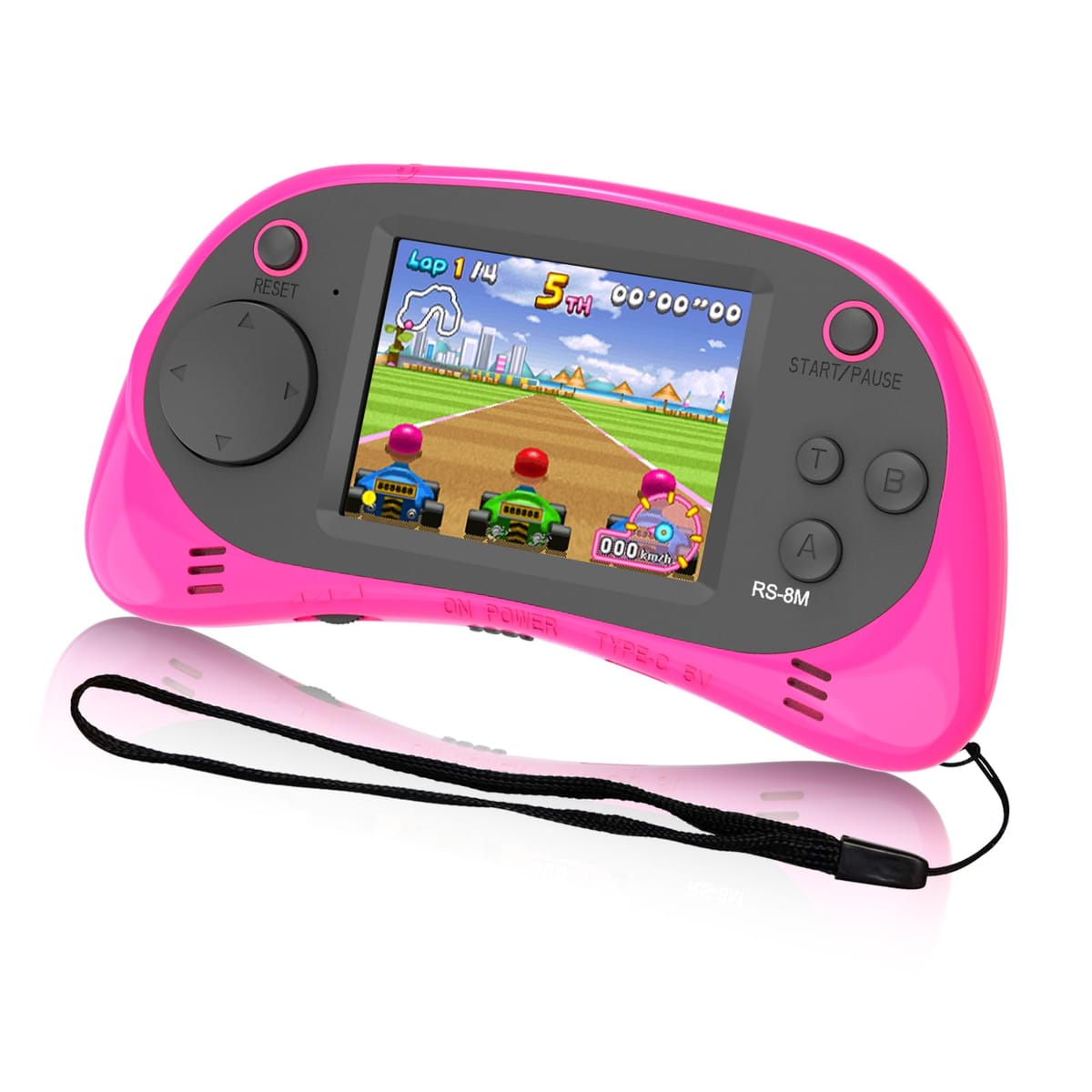 赤ちゃん用 ハンドヘルドゲーム ポータブルビデオゲームプレーヤー 200取り組み 16ビット 2.5in映写幕 ミニレトロ陰電子取り組み機
