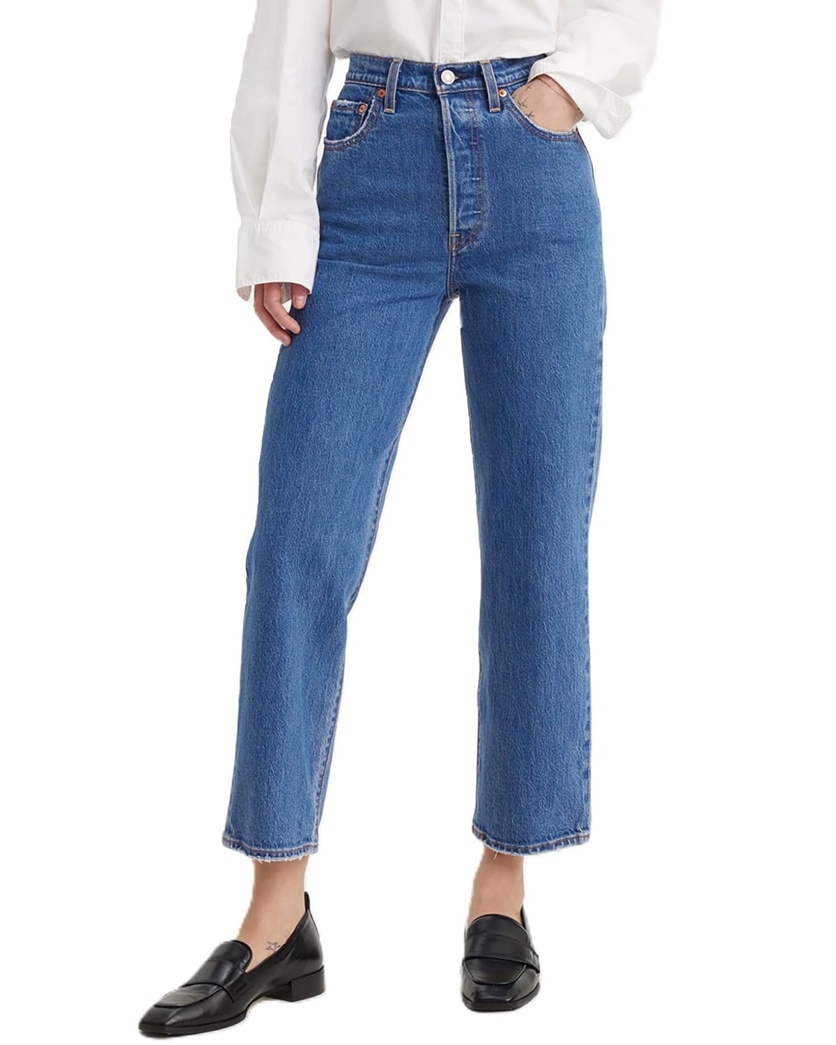 Levi's(リーバイス) ジーンズRIBCAGE ストレートフィット ハイライズレディース 8,368円