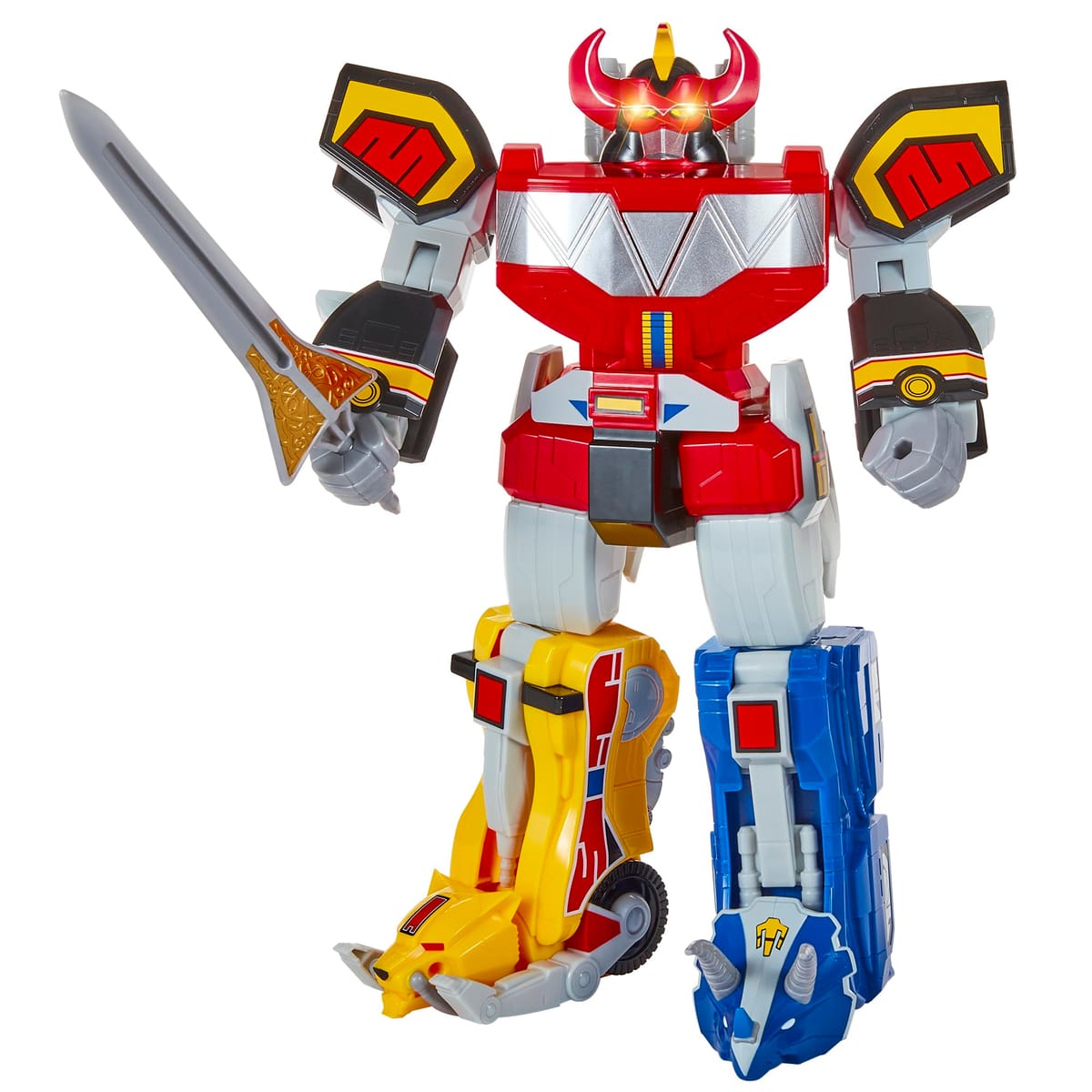 マイティ・モーフィン・パワーレンジャー:再点火 - Playmates Toysによる究極のメガゾード 電子フィギュア