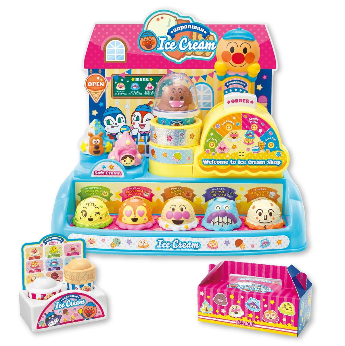 ジョイパレット(JOYPALETTE) くるくるメロディステージ♪ アンパンマンのだいすきアイスやさんSP