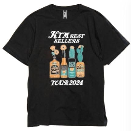 ケツメイシ KTM TOUR 2024 Cactus&Flower TEE/BLACK/Tシャツ/XL