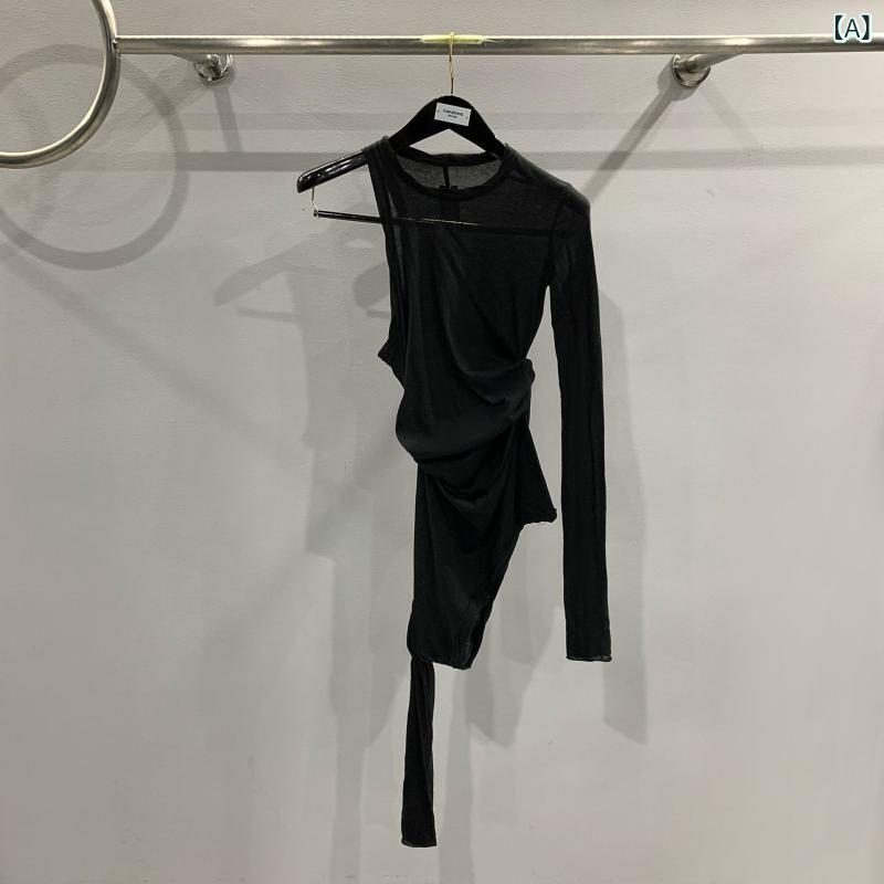 控え選手 ヒューマン 女形 易 夢 玲 同型 二重打底薄出どころ好いたらしい メリヤス 長袖 厚地の外套 tee プルオーバー