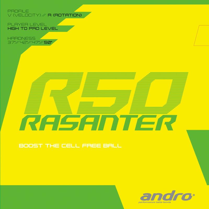 andro(アンドロ) 卓球 ラバー ラザンターR50 シリーズイチの回転量 112289