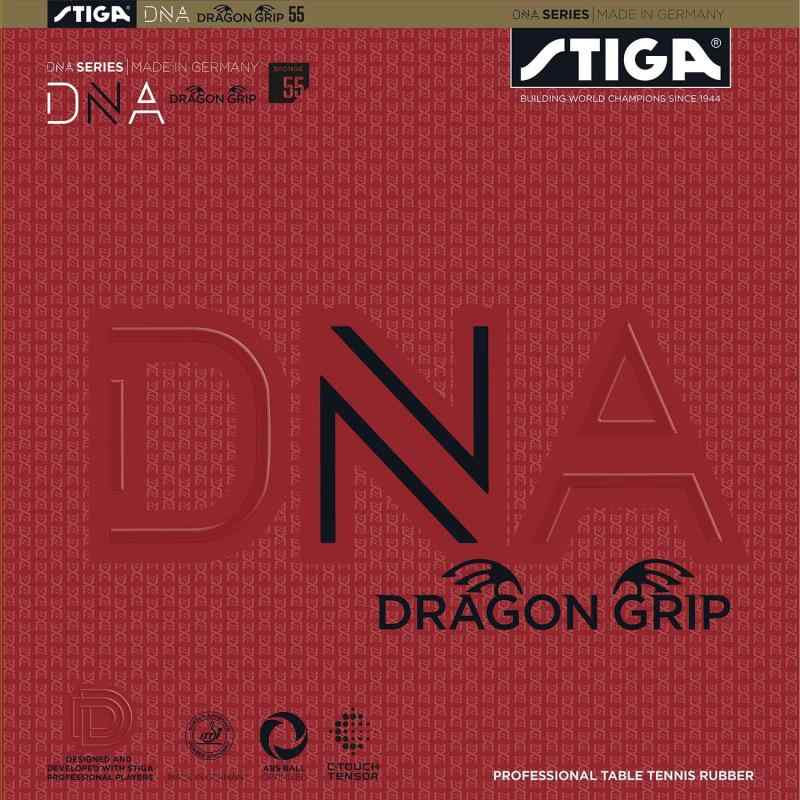 STIGA(スティガ) 卓球 ラバー テンション系裏ソフト DNA ドラゴングリップ 55°