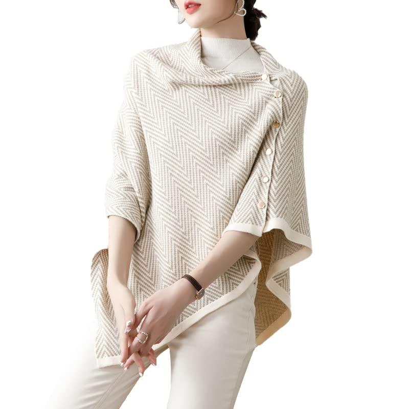 楽天市場】 4wayポンチョストールニット [K1167] マルチウェイ 4way