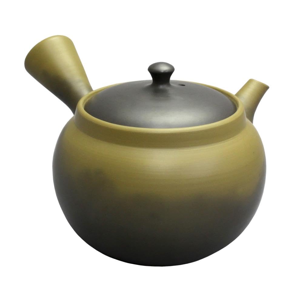 白山 緑窯変 陶器製茶こし 150ml セ0404|つかさストア