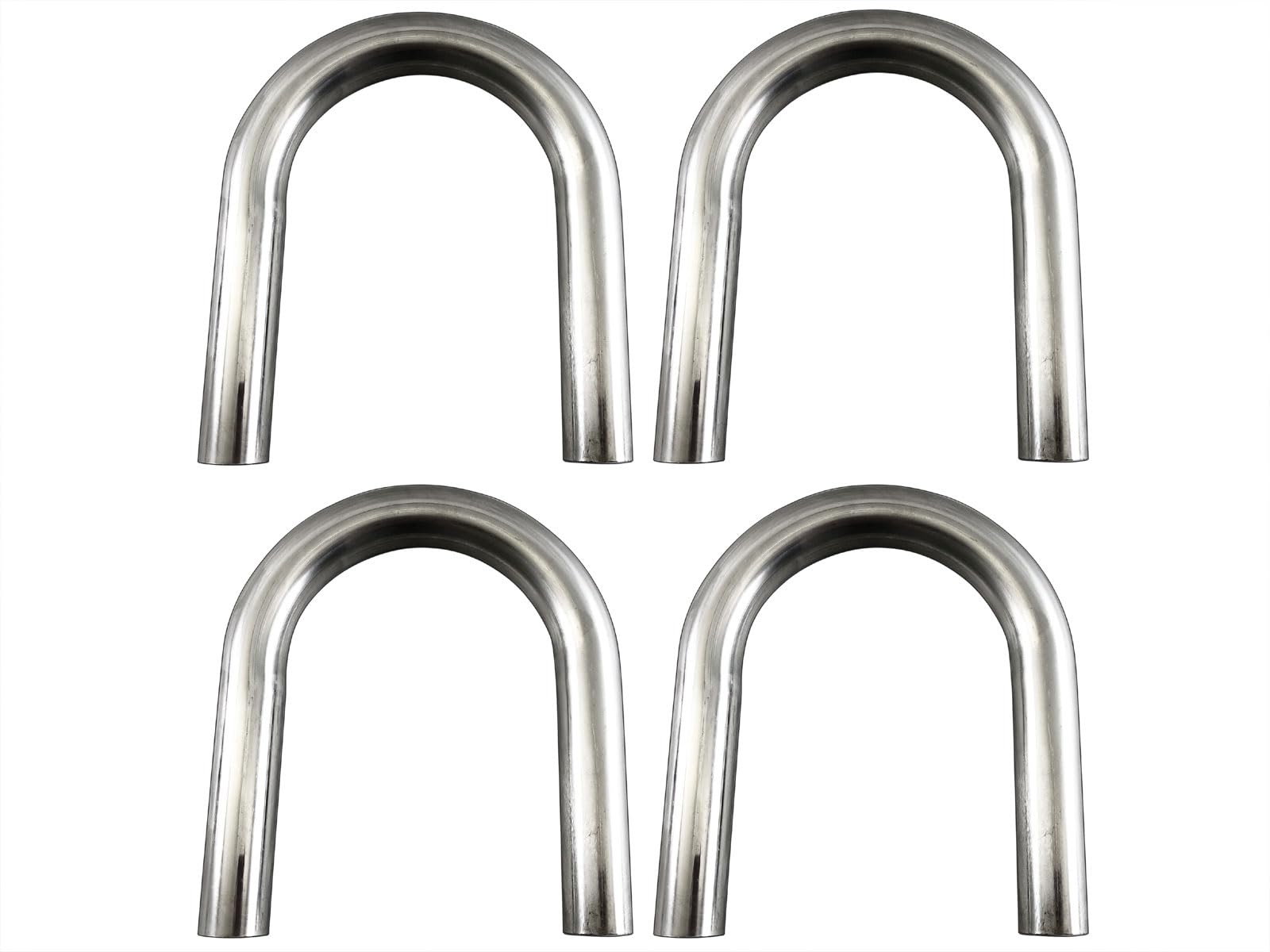 BRIGHTZ 38Φ 180度 ステンレス 曲げパイプ 1.2mm厚 4PC 【 CUR&minus;PIPE&minus;039&minus;4PC 】 38パイ 38φ 180&deg;｜つかさストア