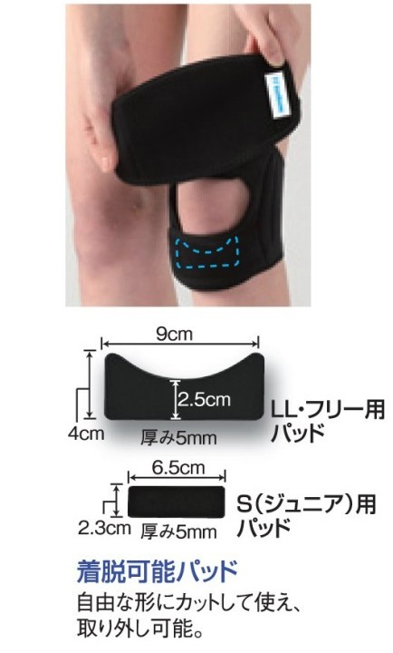 楽天市場 ニーフィットパテラサイズ Ll膝蓋骨不安定症サポーター つかよし整骨院