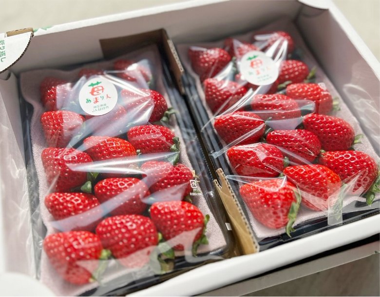 あまりん 埼玉県産 いちご 2パック（1パック 約250g）産地箱 ※冷蔵　※送料無料