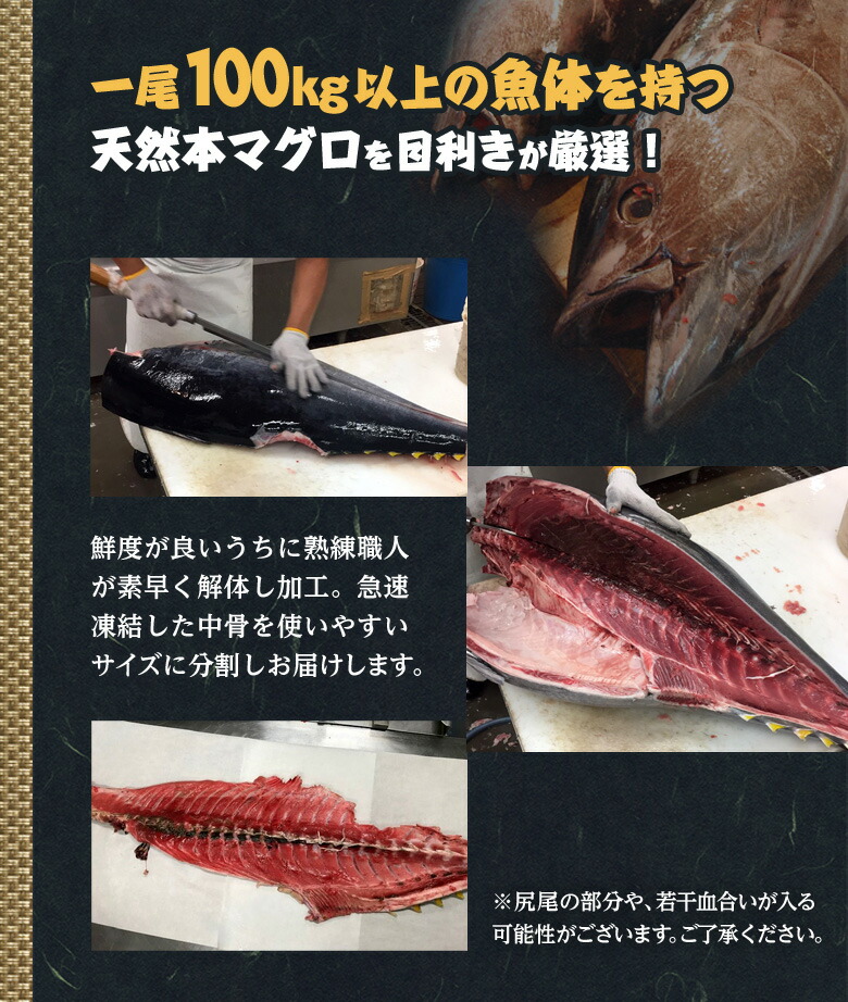 楽天市場 クロマグロ くろまぐろ 鮪 天然本マグロ ネギトロ 骨付き中落ち 1キロ 可食部500g以上 送料無料 冷凍 産地直送 豊洲からの直送便