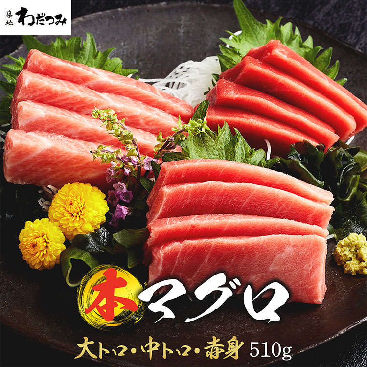 【送料無料】 父の日 まぐろ 本マグロ 大トロ 150g 中トロ 160g 赤身 200g 柵 合計510g ◆ マグロ 鮪 本鮪 まぐろセット 中とろ 大とろ お刺身 刺し身 冷凍 グルメ マグロ刺身 お取り寄せ 贈答 贈り物 誕生日プレゼント 海鮮 おさしみ 本まぐろ 本鮪 マグロセット 刺身セット