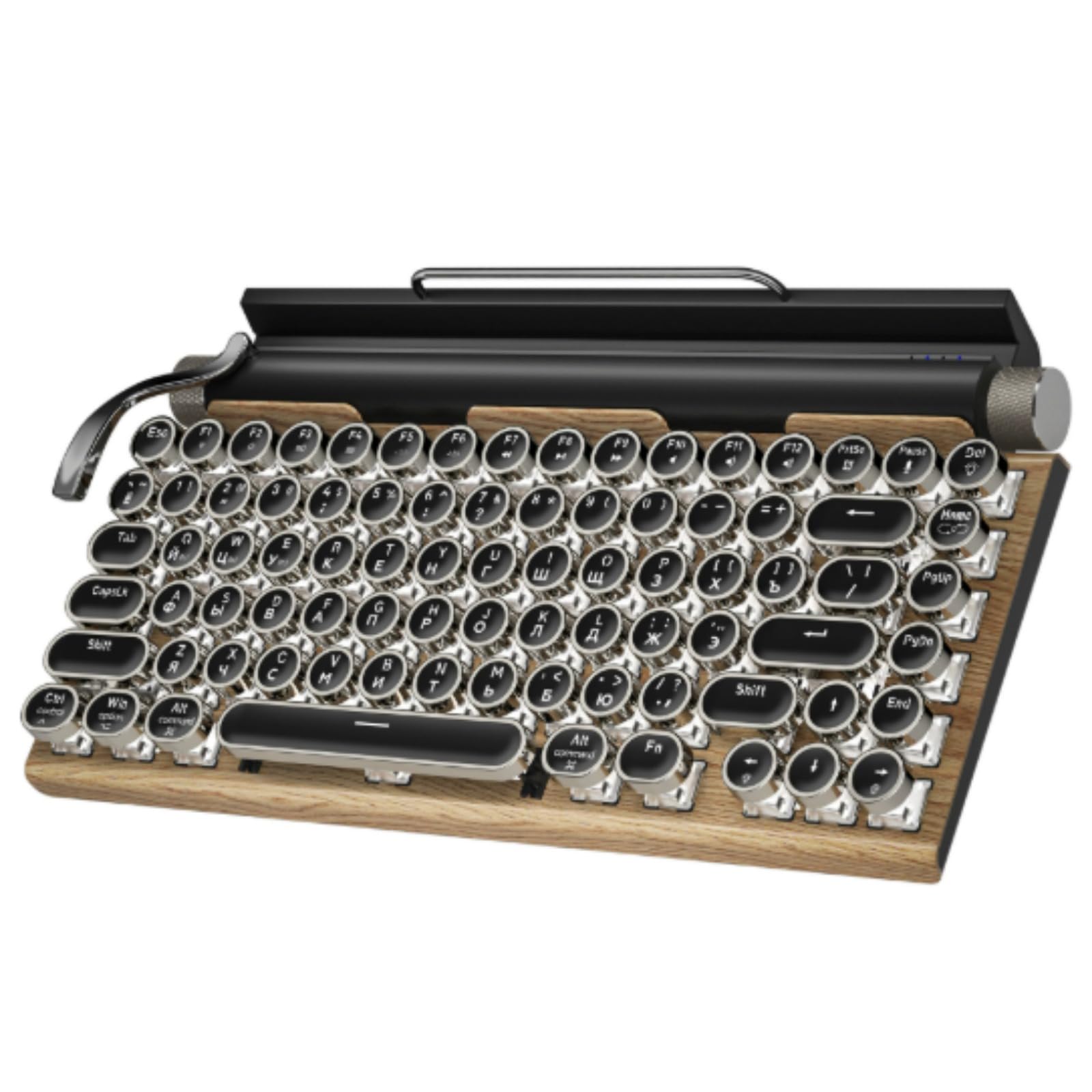 楽天市場】YUNZII ACTTO B303 ワイヤレスキーボード レトロな