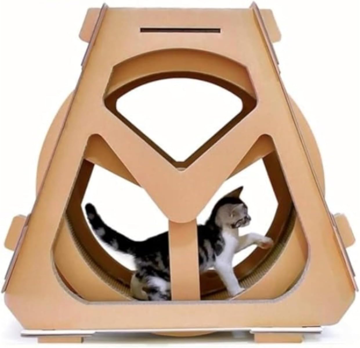 ダンボール スピナー お座敷伝令 遊具 手あそび 体操場車輪 静音車輪 猫用お座敷伝令 猫用体操場車輪 猫用スクラッチボード 猫物の具 手あそび 静音体操場車輪 翦断応力取り止める物の具 日用品雑貨・文房具・手芸-その他