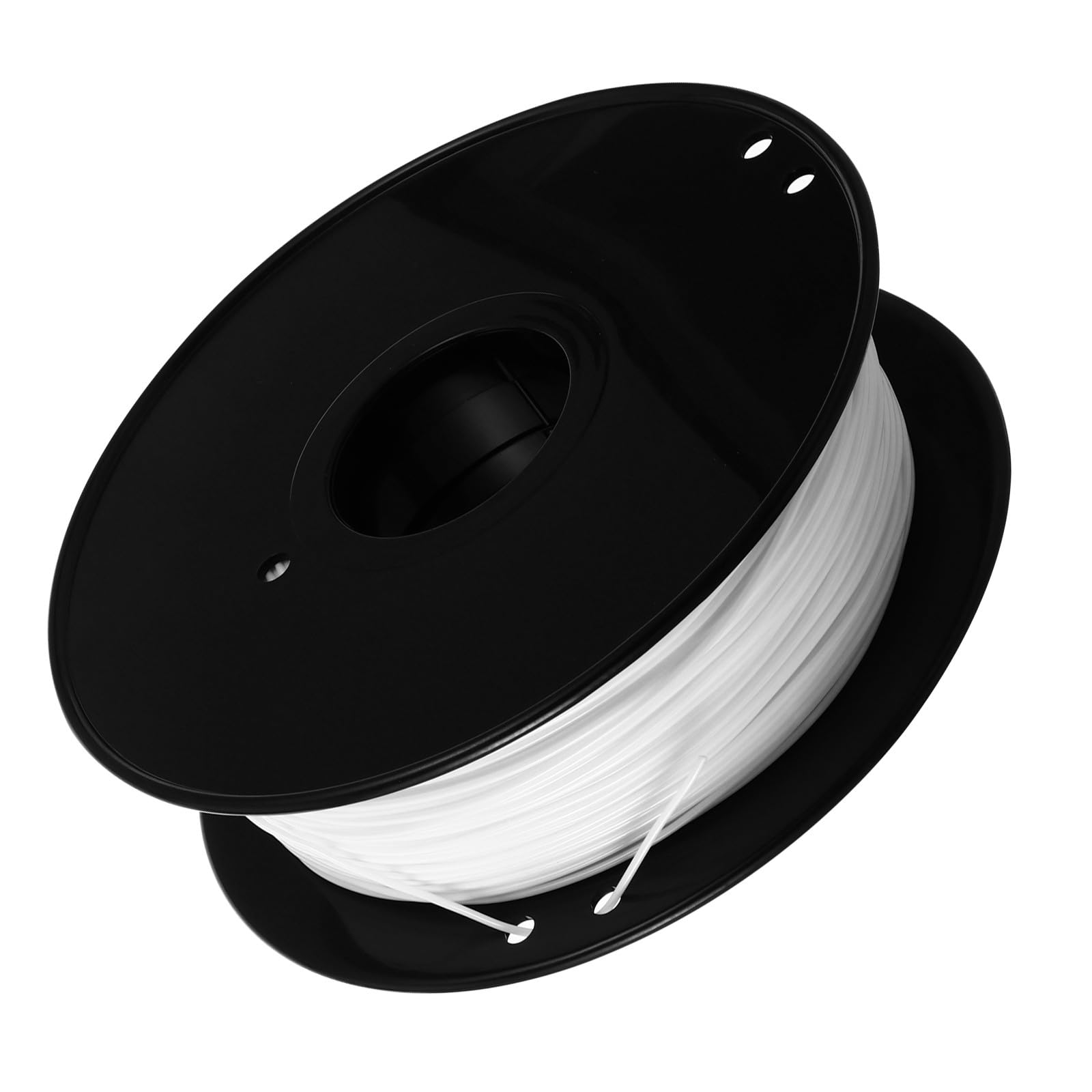 3Dプリンター フィラメント TPU素材 柔軟 フレキシブル 1.75mm 高精度 耐摩耗性 弾性 高強度 3Dプリント 造形材料 樹脂 ホワイト 白 直径20cmスプール｜月影屋