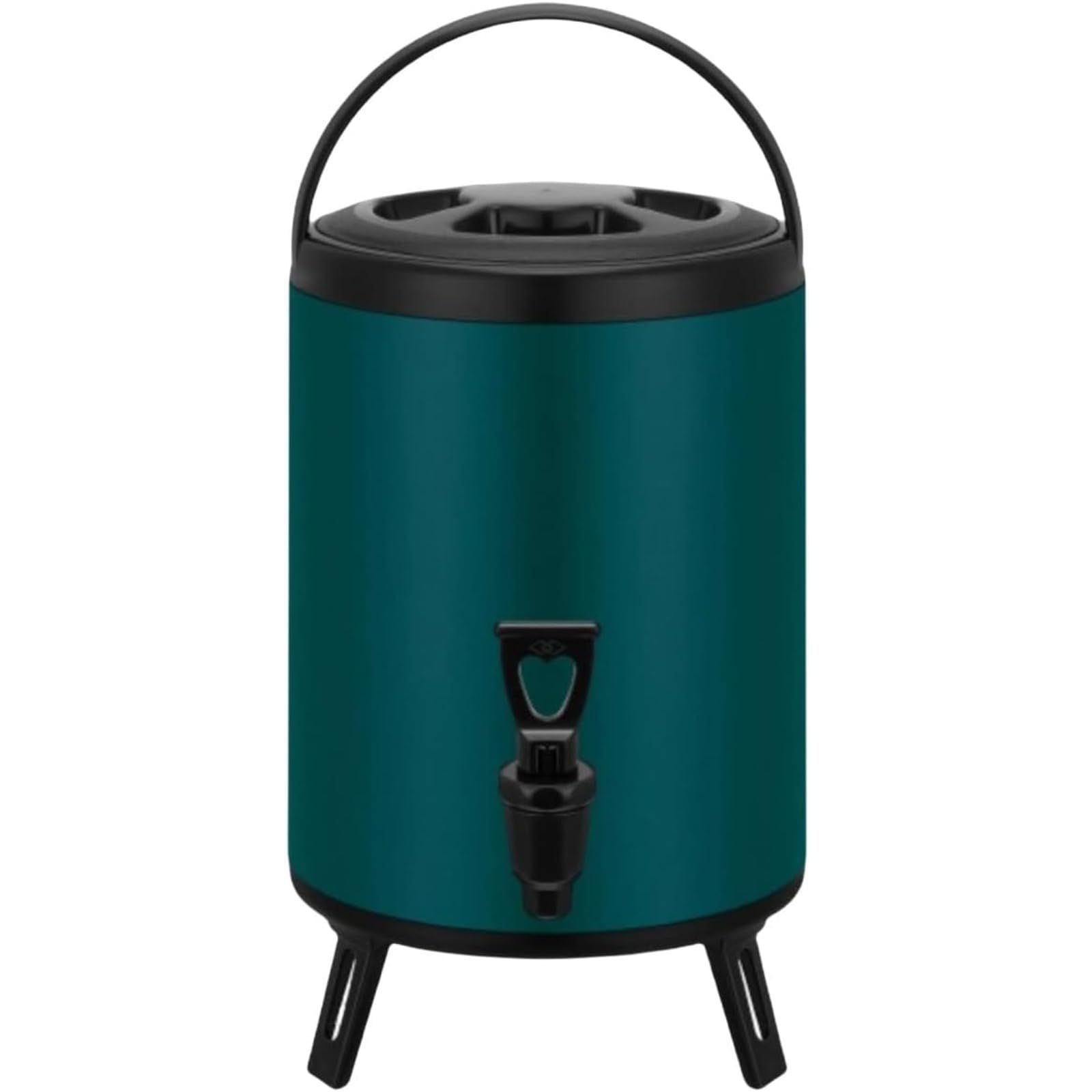 ステンレス鋼 保温保冷 ドリンクサーヴァー アウトドア ジャグ 大電気容量 保温ポット 卓上ポット 今めかしい 身寄り用 御役目用 食べ物屋 喫茶店 ジャグ 珈琲 牛乳紅茶 豆乳 飲み料用 ディスペンサー インキ緑であること