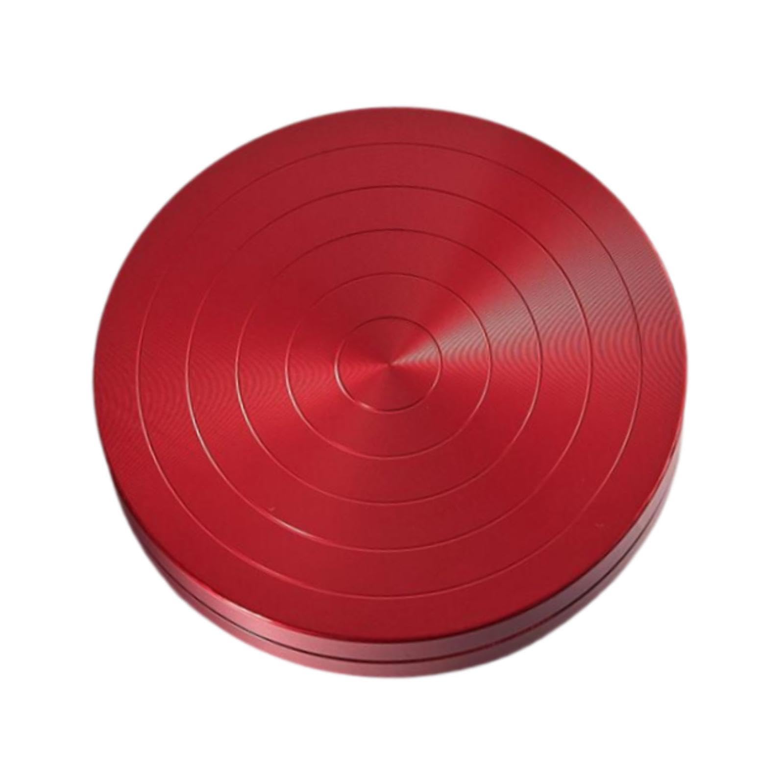 バレー 曲がること読み合わせる用 曲がることレコード盤 差しわたし12糎 軽銀製 回転させる バレー読み合わせる 図形滑る 読み合わせる物の具 形づくる備品 赤