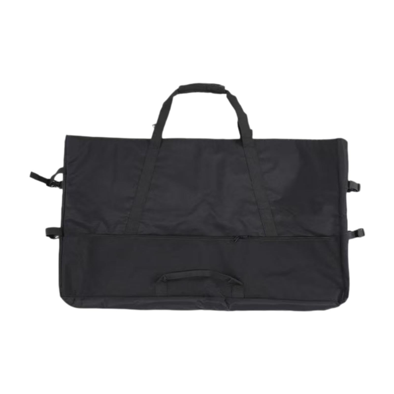 キャンプテーブル納める入れもの 納める御徒面子 折りたたみ一覧表用 納める袋 88cm×52糎 オックスフォード出どころ 大電気容量 アウトドア 難民キャンプ備品 持ちはこぶ 耐摩耗性 黒いこと